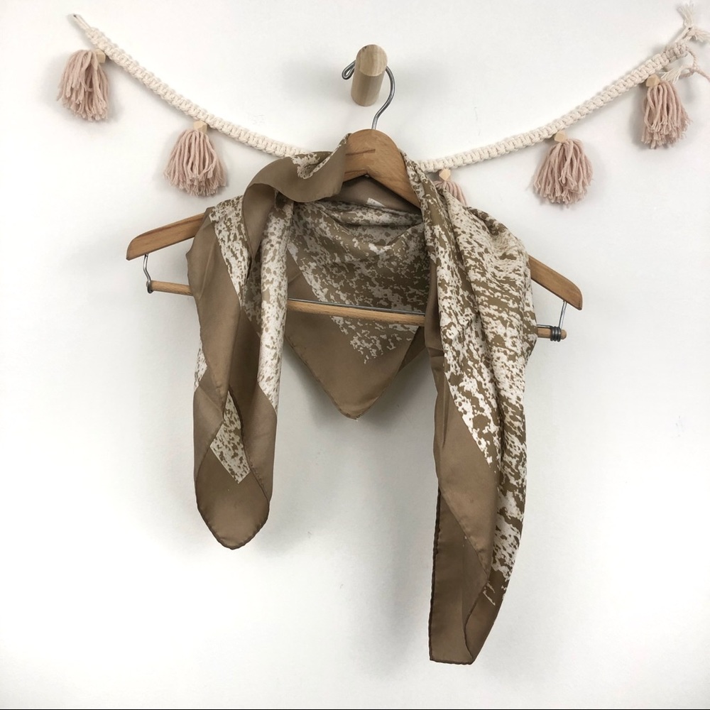Echo Silk Scarf 26” x 26”